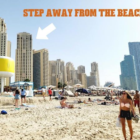 Beachfront - Large Studio In Jbr Rimal 4 Apartment ดูไบ ภายนอก รูปภาพ