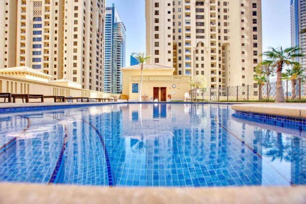 Beachfront - Large Studio In Jbr Rimal 4 Apartment ดูไบ ภายนอก รูปภาพ