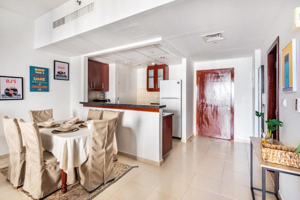 Beachfront - Large Studio In Jbr Rimal 4 Apartment ดูไบ ภายนอก รูปภาพ